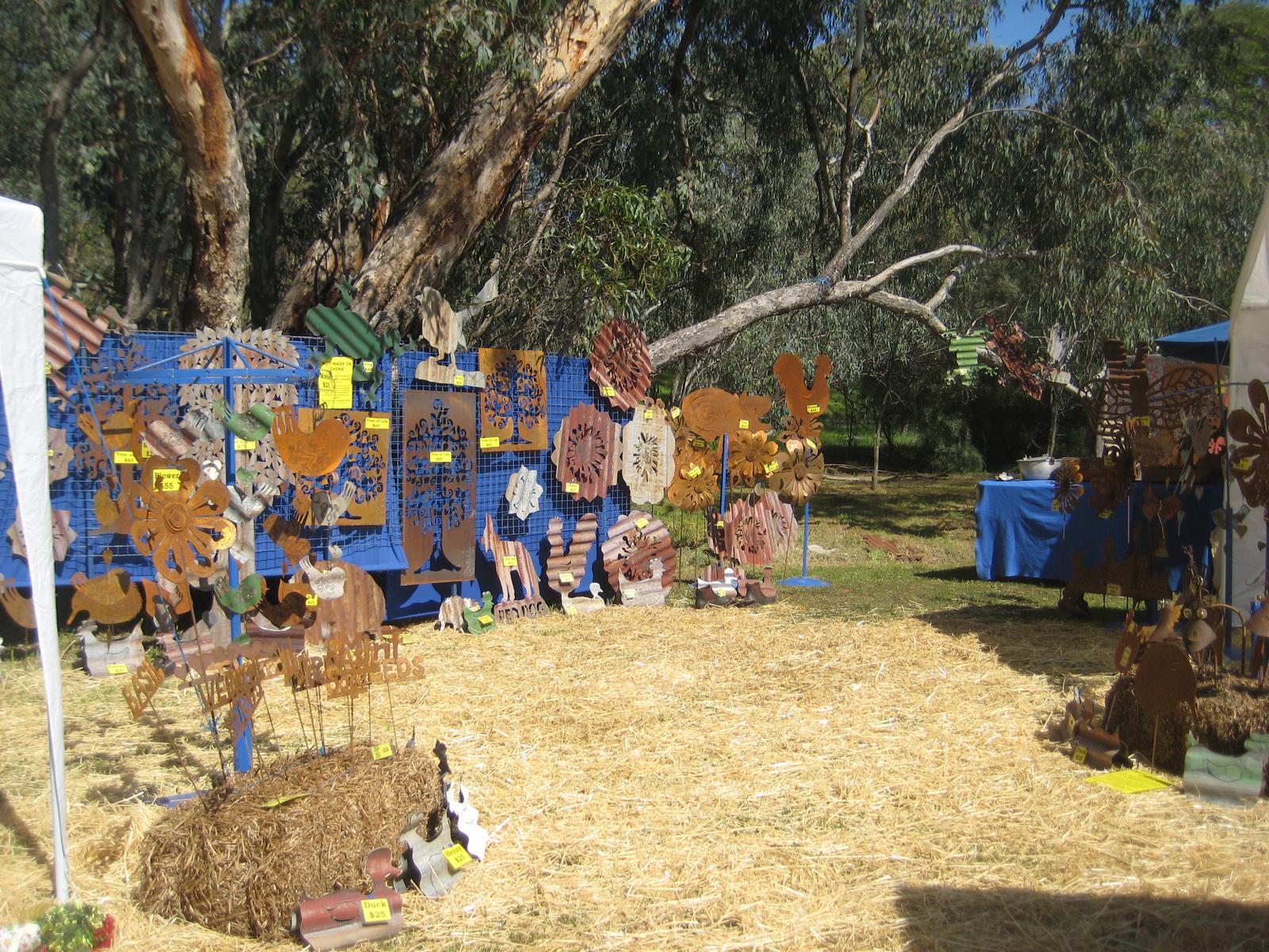 Metal Garden Sculptures Perth Makers Market